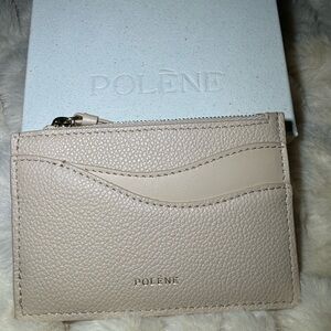 POLENE. Sierra Mini. Wallet. Card holder. Brand new with tags. Blush color.
